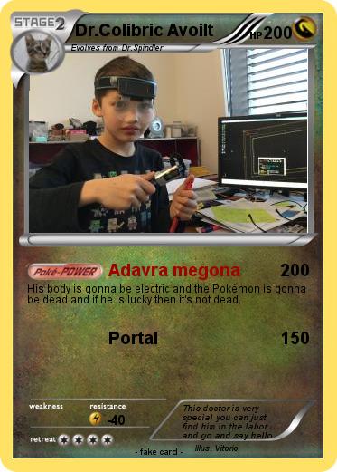 Pokemon Dr.Colibric Avoilt