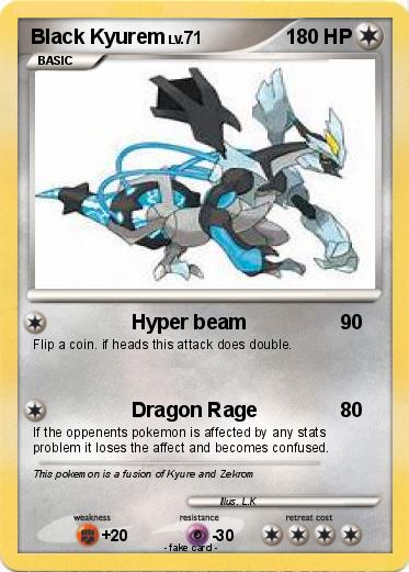 Pokemon Black Kyurem