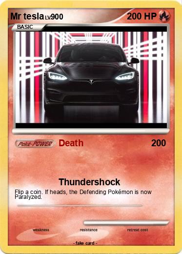 Pokemon Mr tesla