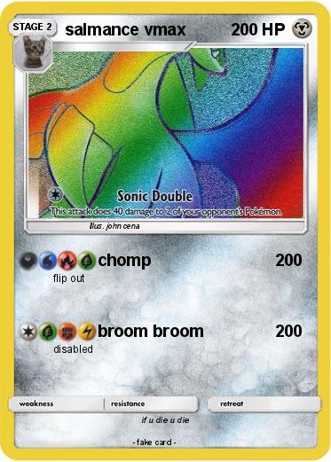 Pokemon salmance vmax
