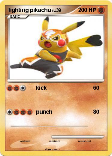 Pokemon fighting pikachu