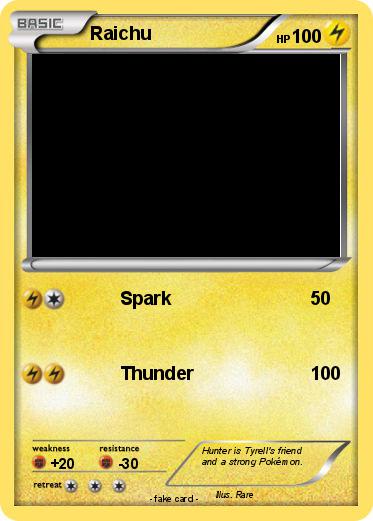 Pokemon Raichu