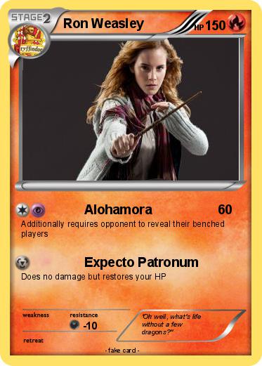 Pokemon Ron Weasley