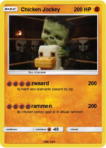 Pokemon Chicken Jockey