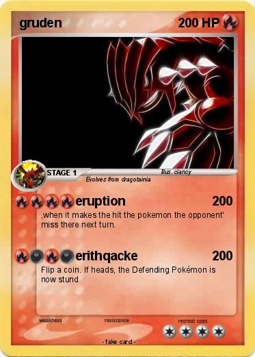 Pokemon gruden