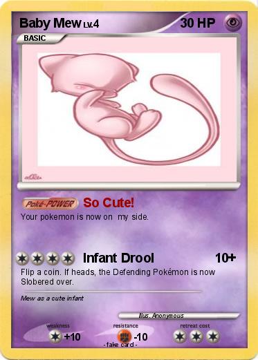 Pokemon Baby Mew