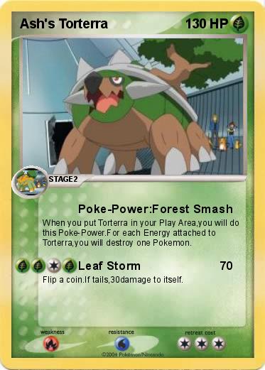 Pokemon Ash's Torterra