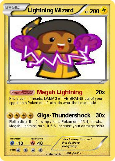 Pokemon Lightning Wizard