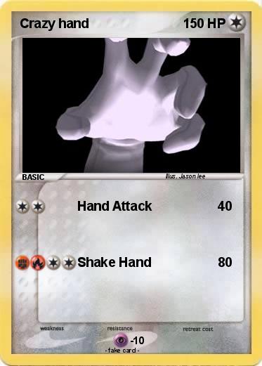 Pokemon Crazy hand