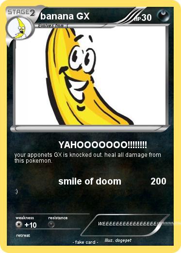 Pokemon banana GX