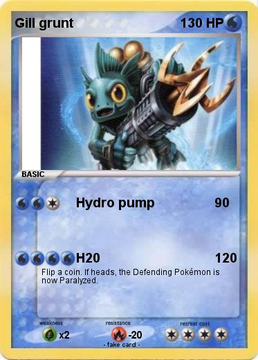 Pokemon Gill grunt