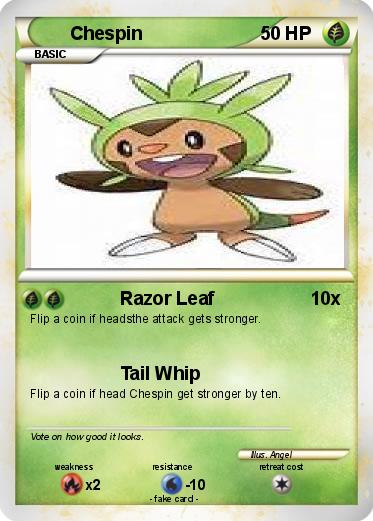 Pokemon Chespin