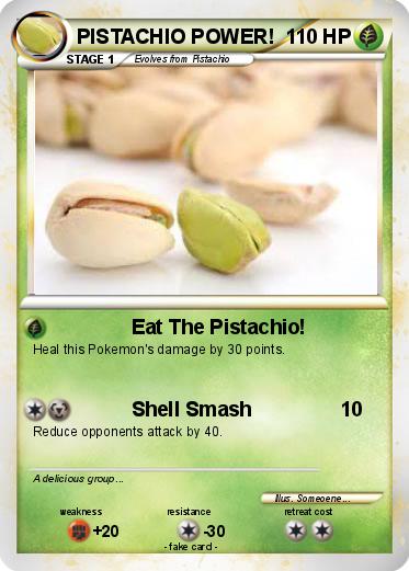 Pokemon PISTACHIO POWER!