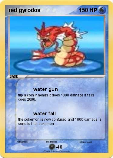 Pokemon red gyrodos