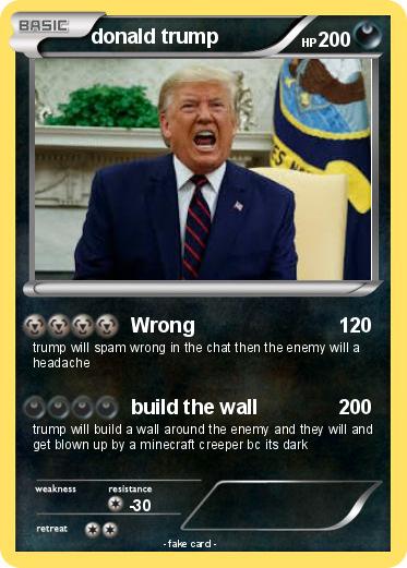 Pokemon donald trump