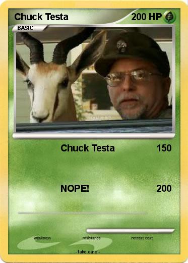 Pokemon Chuck Testa