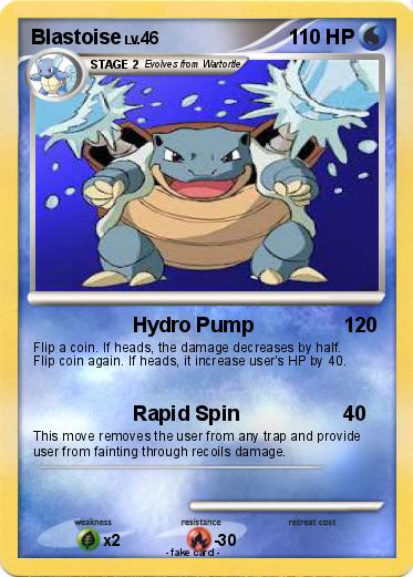 Pokemon Blastoise