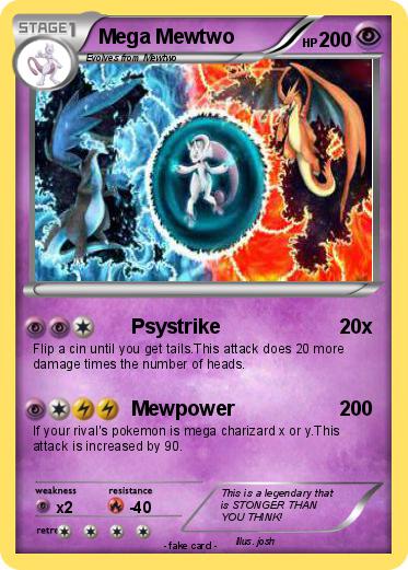 Pokemon Mega Mewtwo