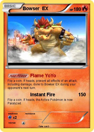 Pokemon Bowser  EX