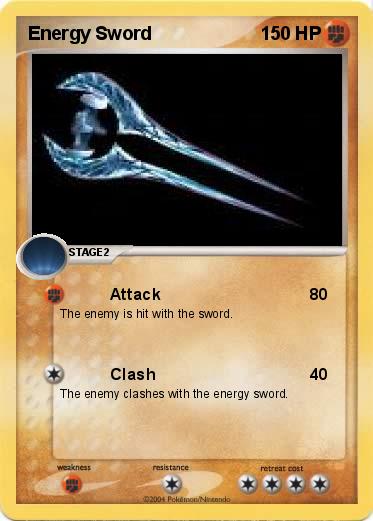 Pokemon Energy Sword