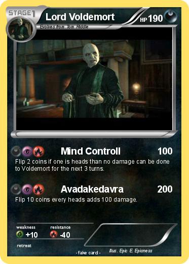 Pokemon Lord Voldemort