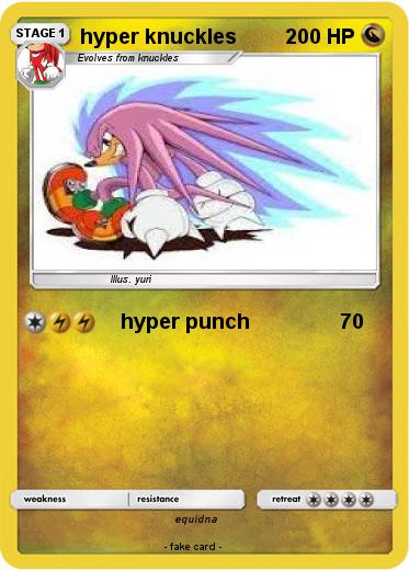 Pokemon hyper knuckles