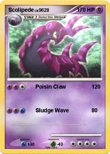Pokemon Scolipede