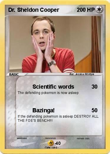 Pokemon Dr. Sheldon Cooper
