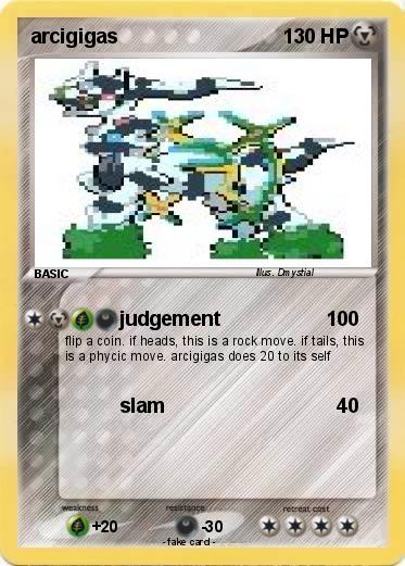 Pokemon arcigigas