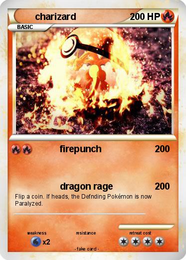 Pokemon charizard
