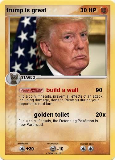 Pokemon trump is great