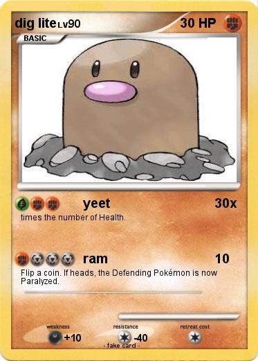 Pokemon dig lite