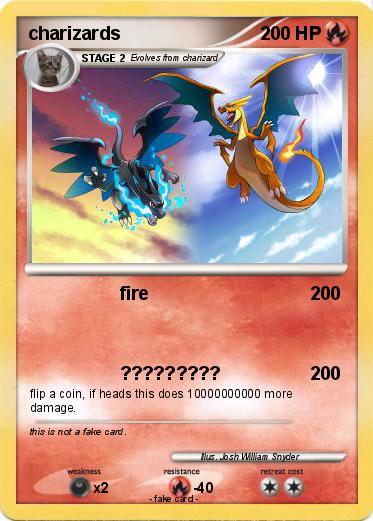 Pokemon charizards