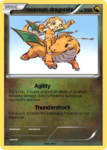 Pokemon moemon dragonite