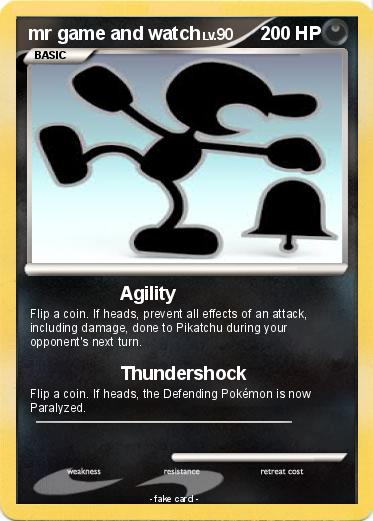 Pokemon mr game and watch