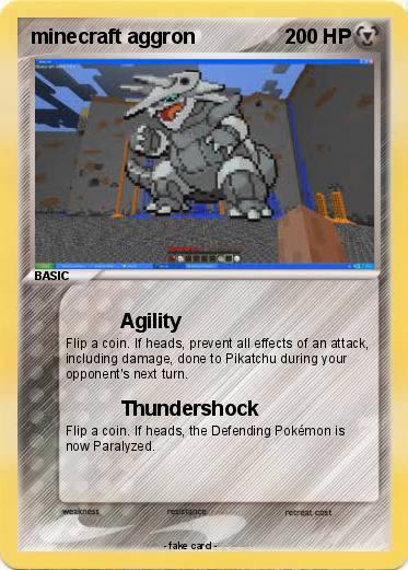 Pokemon minecraft aggron