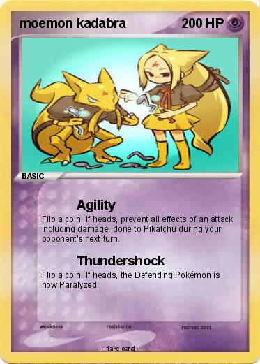 Pokemon moemon kadabra