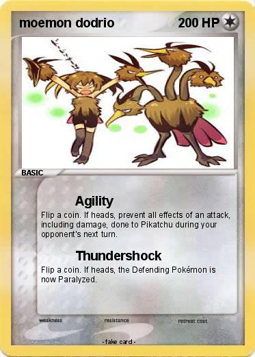 Pokemon moemon dodrio