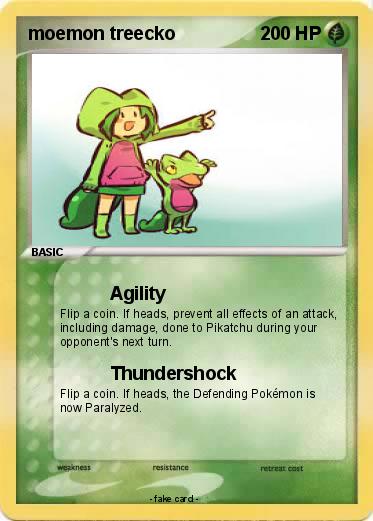 Pokemon moemon treecko