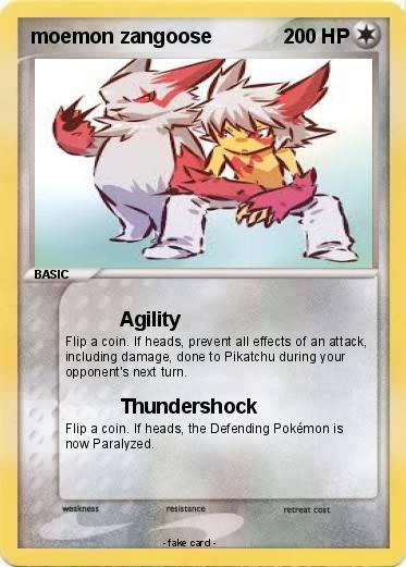 Pokemon moemon zangoose