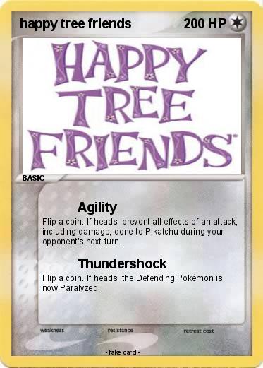 Pokemon happy tree friends