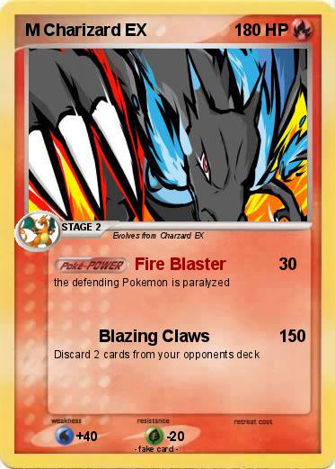 Pokemon M Charizard EX