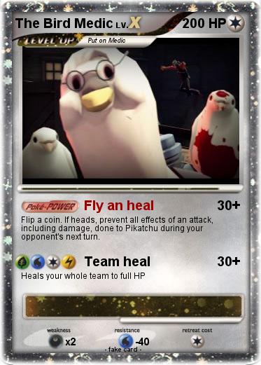 Pokemon The Bird Medic