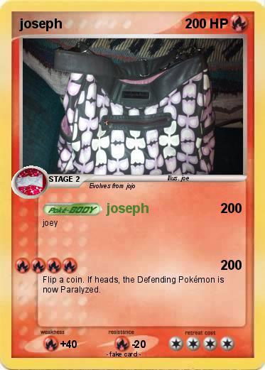 Pokemon joseph