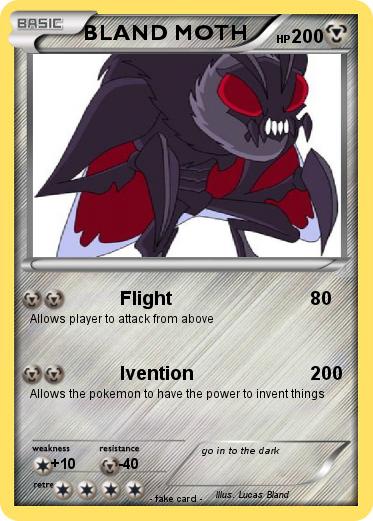 Pokemon BLAND MOTH