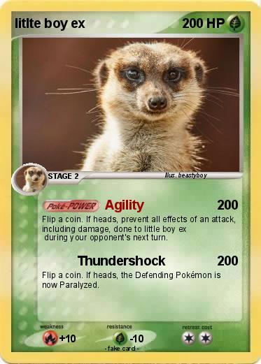 Pokemon litlte boy ex