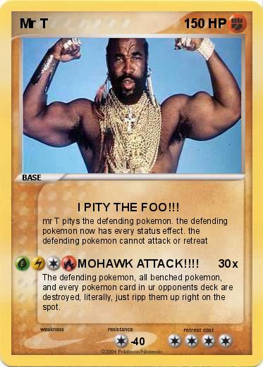 Pokemon Mr T