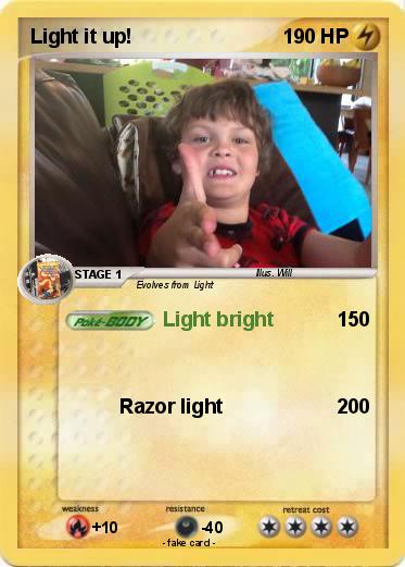 Pokemon Light it up!
