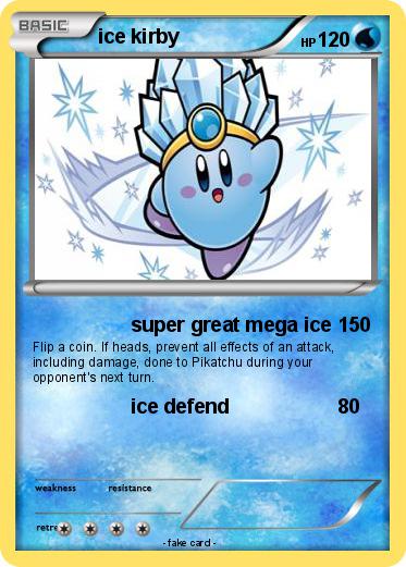 Pokemon ice kirby