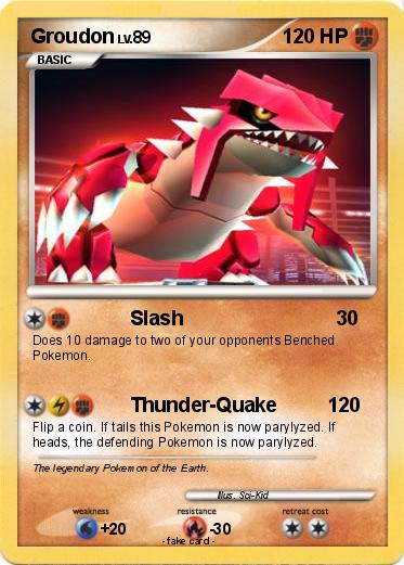 Pokemon Groudon